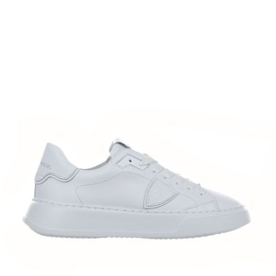 Sneaker temple l in pelle