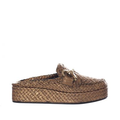 Sabot forli in pelle intrecciata