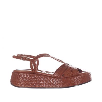 Sandalo maui in pelle intrecciata