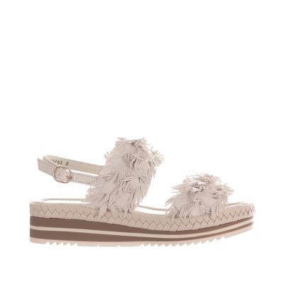 Sandalo milan in pelle intrecciata