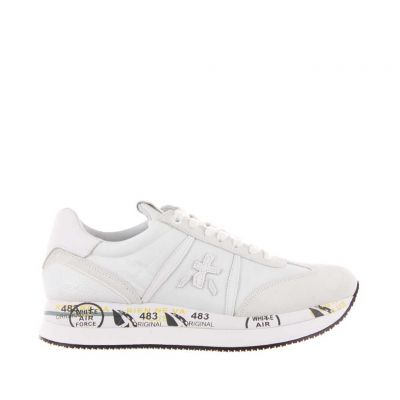 Sneaker in camoscio e nylon
