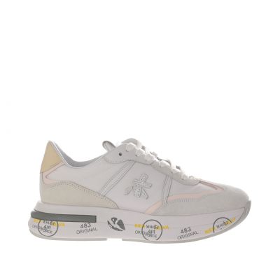 Sneaker in camoscio e nylon