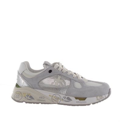Sneaker in camoscio e nylon