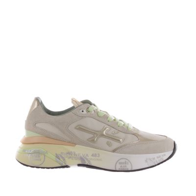 Sneaker in camoscio e nylon
