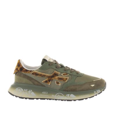 Sneaker lauryn in camoscio