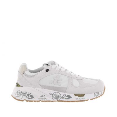 Sneaker mase in camoscio e nylon