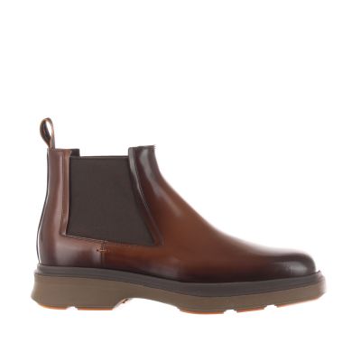 Stivaletto beatles in pelle