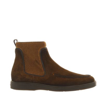 Stivaletto chelsea in camoscio