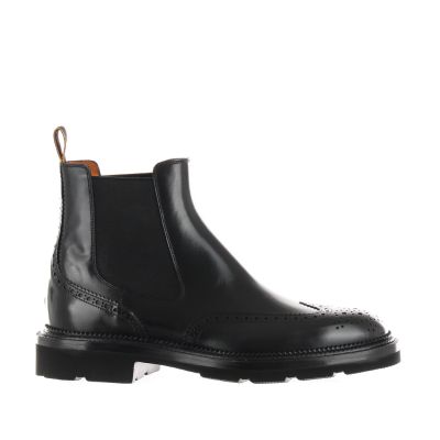 Stivaletto in pelle brogue
