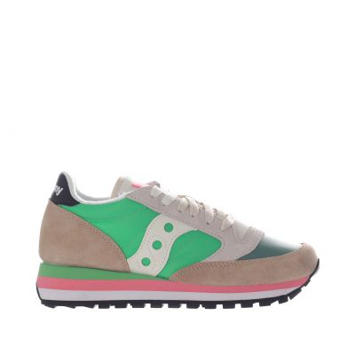 Sneaker jazz triple in camoscio e nylon