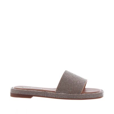 Ciabatta achieve in suede con strass
