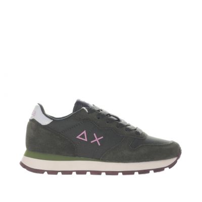 Sneaker ally solid in camoscio e nylon
