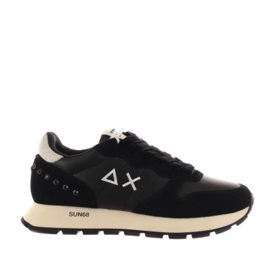 Sneaker ally studs in camoscio e pelle