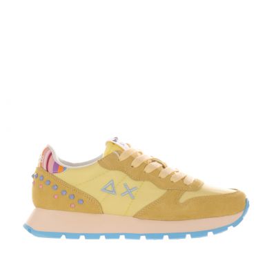 Sneaker ally studs in camoscio in nylon