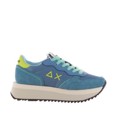 Sneaker big ally in camoscio e nylon
