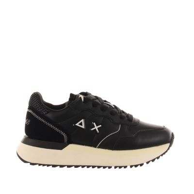 Sneaker big ally in pelle e camoscio