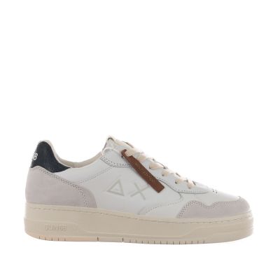 Sneaker big basket in pelle