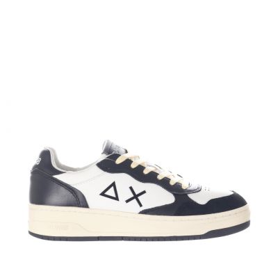 Sneaker big basket in pelle
