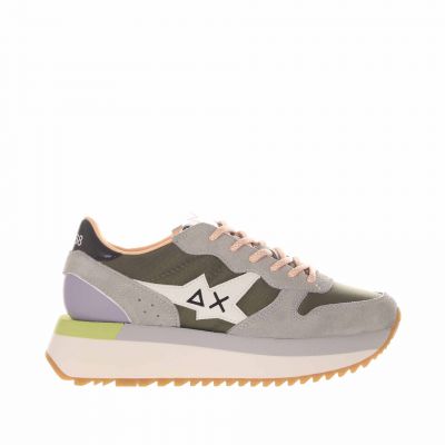 Sneaker big stargirl in camoscio e nylon