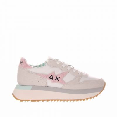 Sneaker big stargirl sponge in camoscio