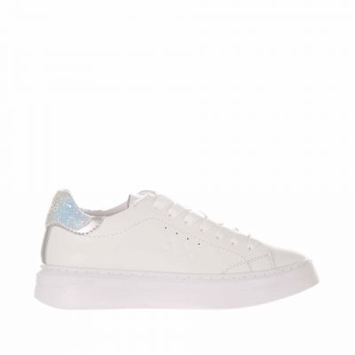 Sneaker grace leather in pelle