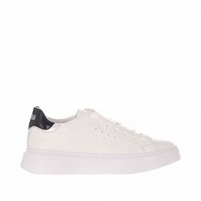 Sneaker grace leather in pelle