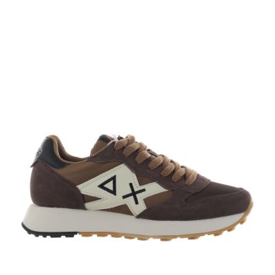 Sneaker jaki bicolor in camoscio