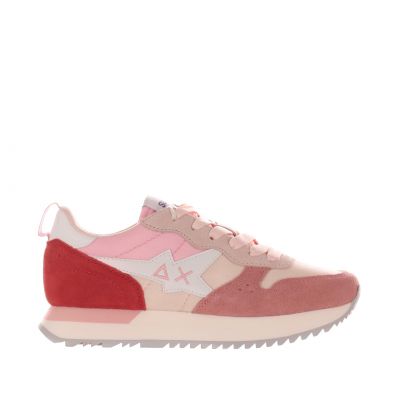Sneaker stargirl multicolor in camoscio e nylon