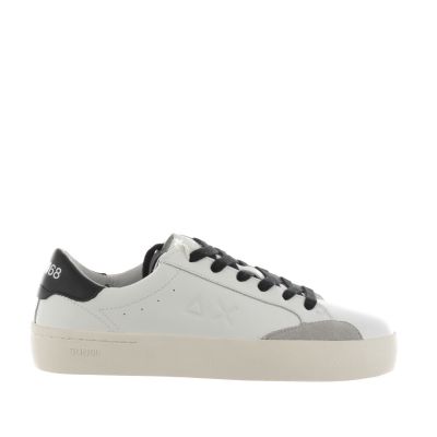 Sneaker street leather in pelle