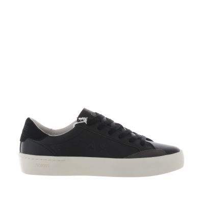 Sneaker street leather in pelle e camoscio