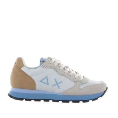 Sneaker tom multicolor in camoscio e nylon