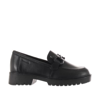 Mocassino in pelle con morsetto 