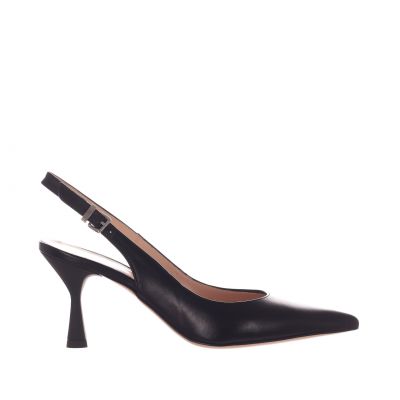 Décolleté slingback in nappa