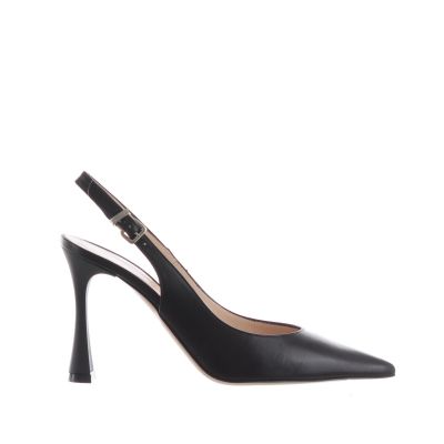 Décolleté slingback in nappa