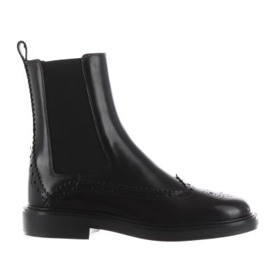 Stivaletto in pelle brogue