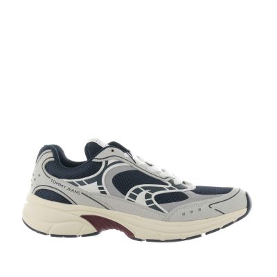 Sneaker archive '25 in camoscio e mesh