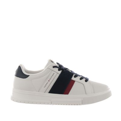 Sneaker supercup in pelle