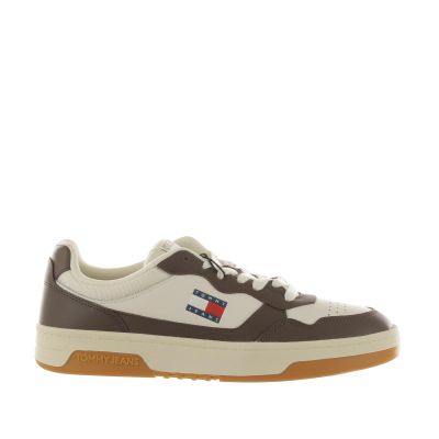 Sneaker tjm cupsole in pelle