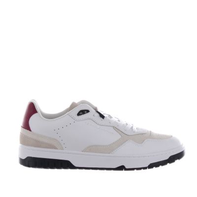 Sneakers stile basket in nappa