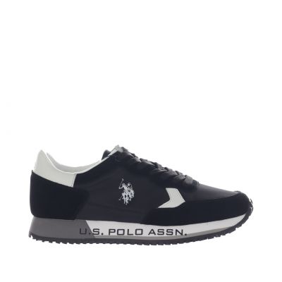 Sneaker in camoscio e nylon