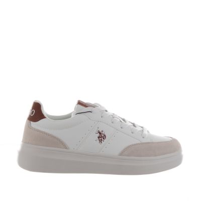 Sneaker in ecopelle e camoscio