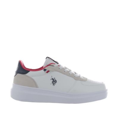 Sneaker in ecopelle e camoscio