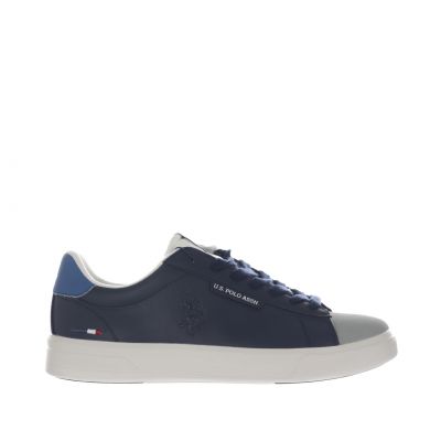 Sneaker in ecopelle e camoscio