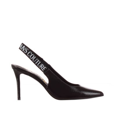 Décolleté slingback in naplack