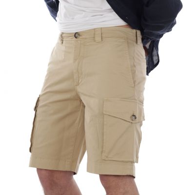 Classic cargo short in cotone elasticizzato