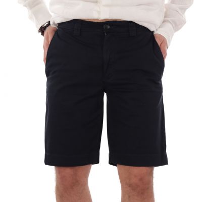 Classic chino short in cotone elasticizzato