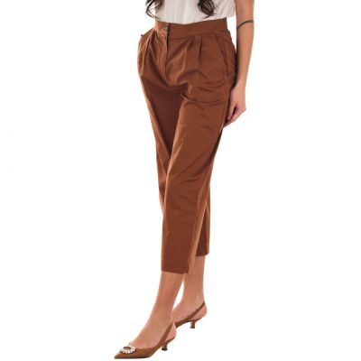 Pantalone in cotone con pences