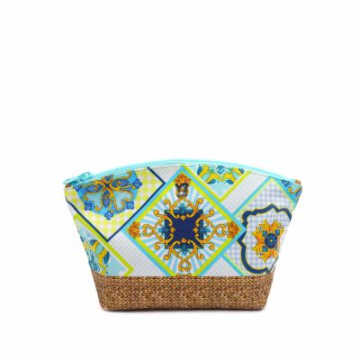 Beauty case in canvas a fantasia