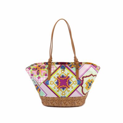 Shopping bag in canvas a fantasia