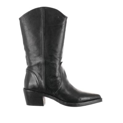 Stivaletto texano in pelle